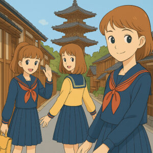 修学旅行生