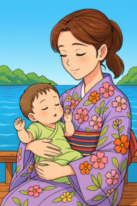 湖畔のやすらぎ