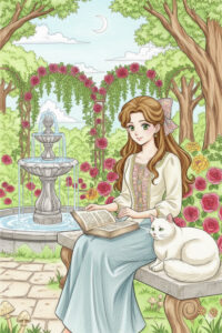 猫と本と秘密の庭