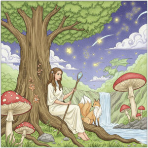 星降る森の魔法使い