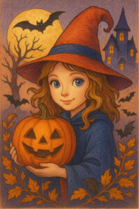 小さな魔女のハロウィン