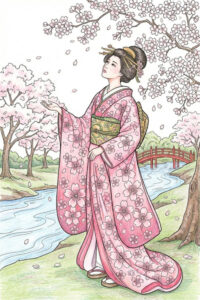 桜舞う春の調べ