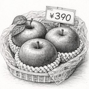 リンゴのセール