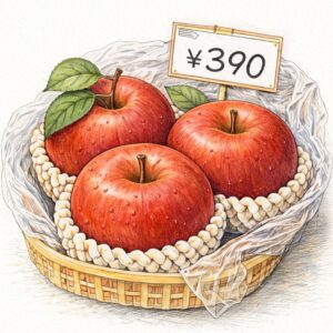 リンゴのセール